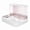 Pink, variant on XISAOK Elegant Cat Bowl Food Bowls Dish Set Treat Water Dispenser Food Container