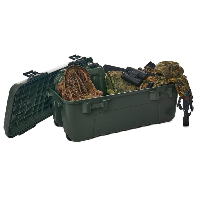 BEST STORAGE CONTAINER FOR OUTDOOR GEAR, PLANO SPORTSMAN TRUNK