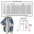 thumbnail image 2 of Cozyfort Winter Jackets for Women Plus Size Casual Full Zip Up Sherpa Lined Hoodie Sweatshirt Jacket Coat Womens Plus Size Jackets and Coats with Hood, 2 of 4