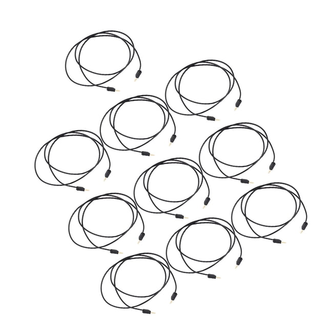 Cable de prueba para multímetro, juego de 10 cables de prueba con conector banana, cable de prueba eléctrico resistente y duradero