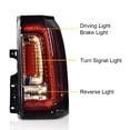 thumbnail image 4 of CROSSDESIGN Black LED Tail Light Right Passenger Side Rear Brake Stop Fit for 2015-2018 GMC Yukon, 4 of 10