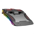 thumbnail image 3 of Disipador de para Portátil Gaming con Base RGB, Luz Colorida y Ventilador de Alta Potencia. Radiador de Refrigeración., 3 of 5