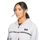 thumbnail image 1 of Crosshatch - Sudadera con Cremallera Feathertop para Mujer (Gris Jaspeado), 1 of 2