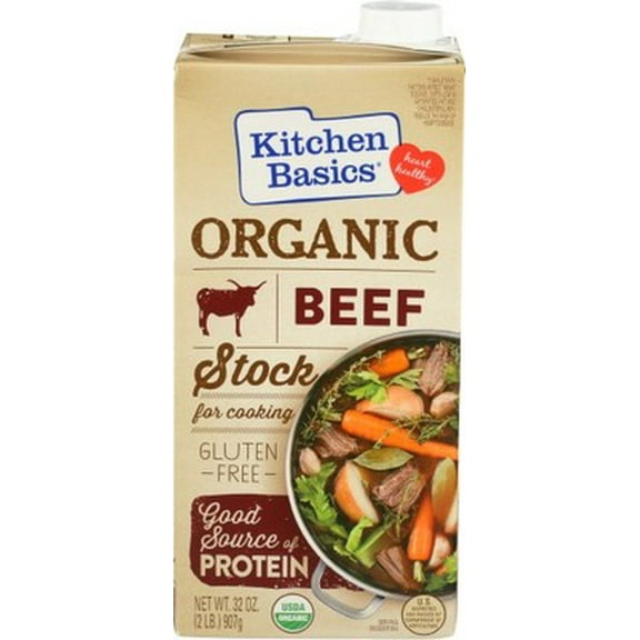 (Pack of 12) Kitchen Basics Beef Stock Original 32 Oz