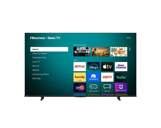 Smart tv 75 hisense refurbished 75h5qbr class h5q 165hz uhd qled wifi bluetooth hdmi