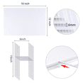 thumbnail image 2 of Blank Yard Signs with Stakes, Yard Sign 12 Pack 17x12 Inch Plastic Double Sided Outdoor Lawn Signs, 2 of 8