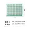 thumbnail image 2 of 5x7cm Single Sided Universal Printed Circuit Board for DIY Soldering 8pcs, 2 of 3