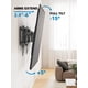 thumbnail image 4 of Soporte de pared para TV Pipishell certificado por UL para televisores de 42 a 90 pulgadas de hasta 60 kg, 4 of 7