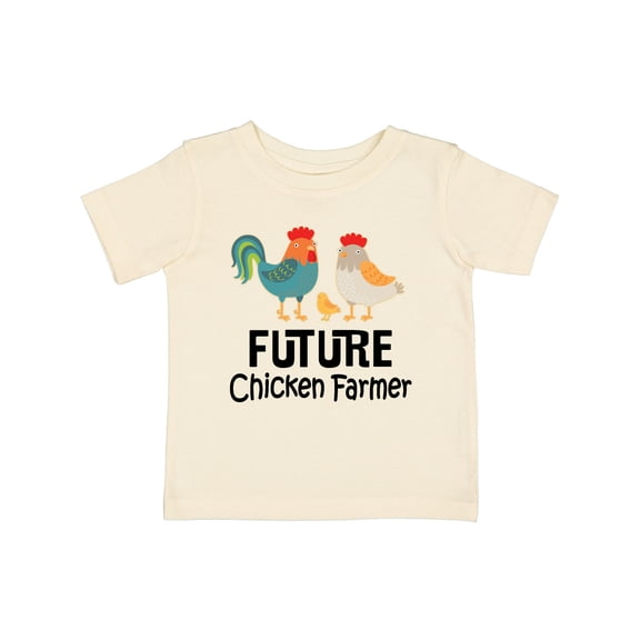 Inktastic Future Chicken Farmer Childs Boys or Girls Baby T-Shirt