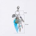 thumbnail image 5 of Llavero Bohemia Atrapasueños Colgante Llavero Llavero Clip Llavero Coche Llavero Llavero Bolso Hebilla Charms Accesorios Azul Durable y práctico, 5 of 5