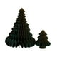 thumbnail image 4 of 2 figuras de papel para árbol de Navidad, decoración navideña para bodas. Verde, 4 of 9