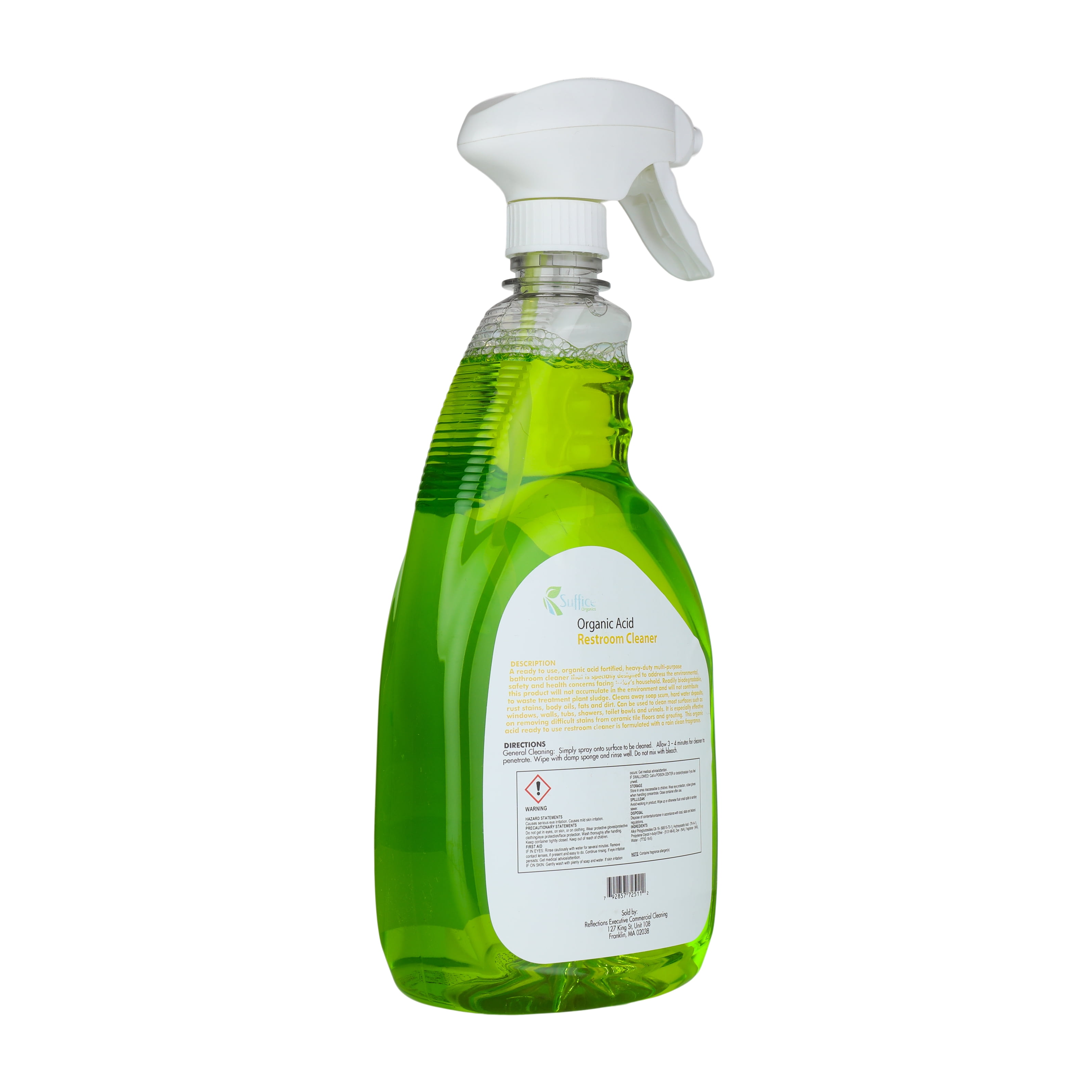 Suffice Organics acide organique Nettoyant de Maroc Ubuy