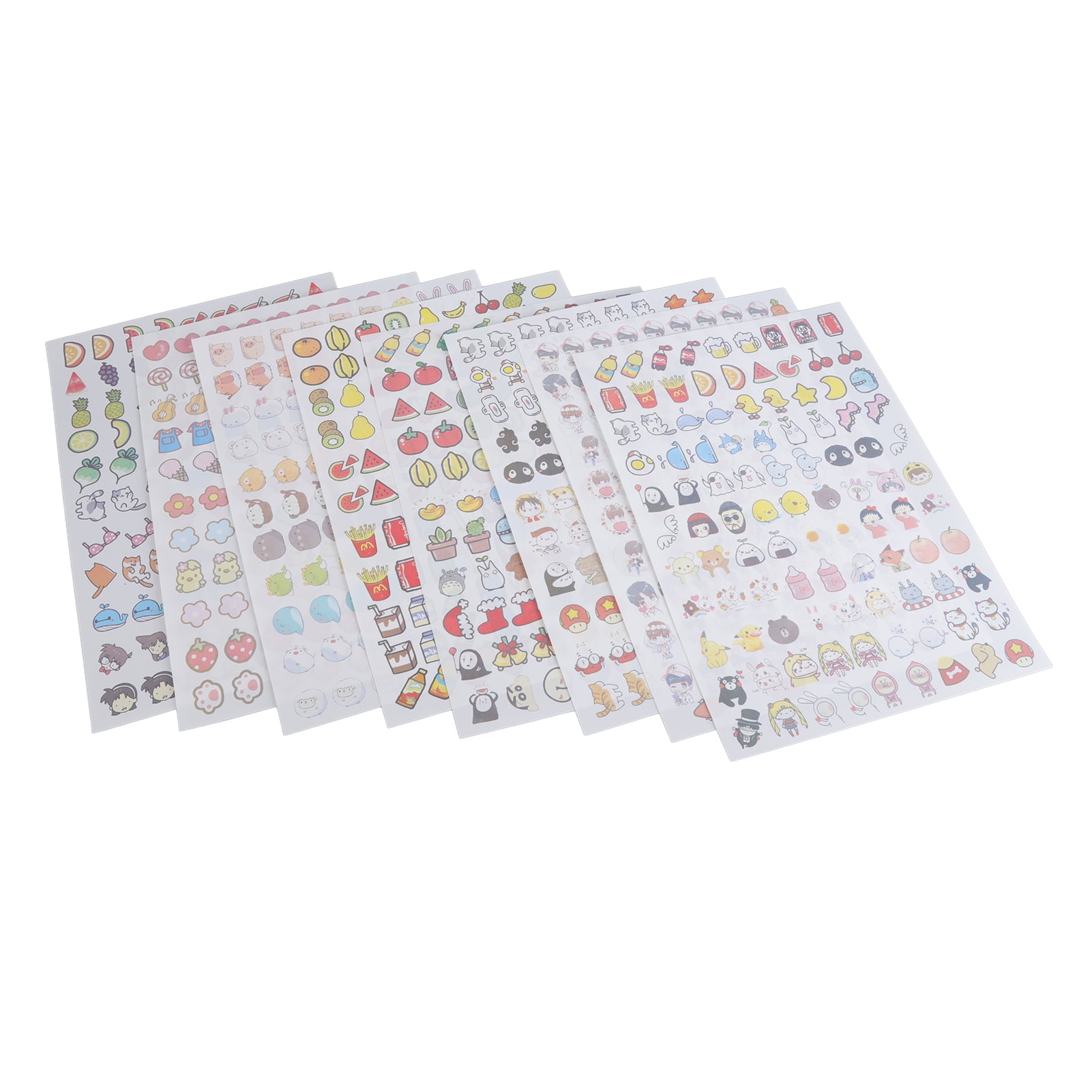 Heat Shrink Sheets, Cartoon Style Shrinky Art Paper 8 Sheets For ...