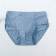 thumbnail image 5 of Hpapadks Boys Underwear Kids Solid Color Comfortable Breathable Leakproof Underpants Blue 7-8 Years, 5 of 6