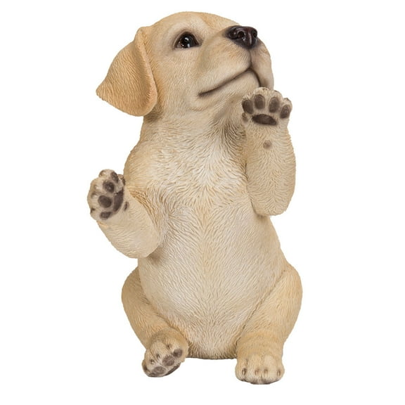 Realistic Animal Labrador Puppy Collectible Home Decor Figurine