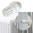 thumbnail image 2 of Necvior Thermostatics Radiator Valves Head Temperature Control Valves Heater Controller, 2 of 11