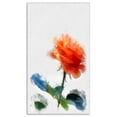 thumbnail image 2 of Orange Rose Flower with Splashes - Large Floral Canvas Artwork, 2 of 3
