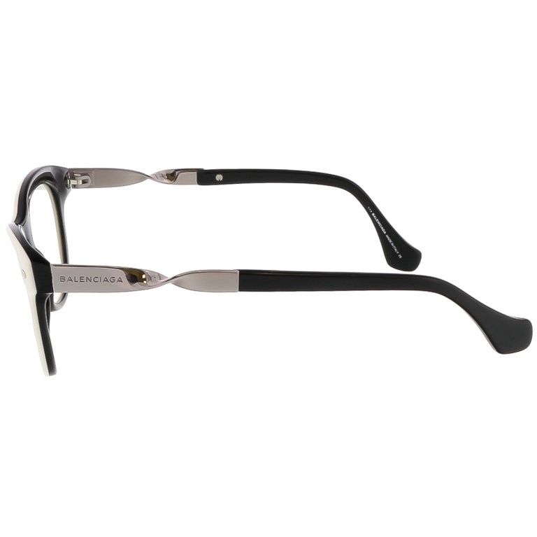 Balenciaga BA5015/V 024 White/Black Cat Eye prescription  display picture 1