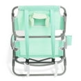 thumbnail image 5 of Ostrich On Your Back Folding Outdoor Camping Lawn Chair, Teal (4 Pack), 5 of 11