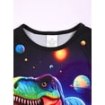 thumbnail image 6 of ATAIKU Summer Pajamas for Boys Dinosaur Short Sleeve 2-Piece PJs Set Toddler Kid Comfy Sleepwear Size 3-12Y, 6 of 12