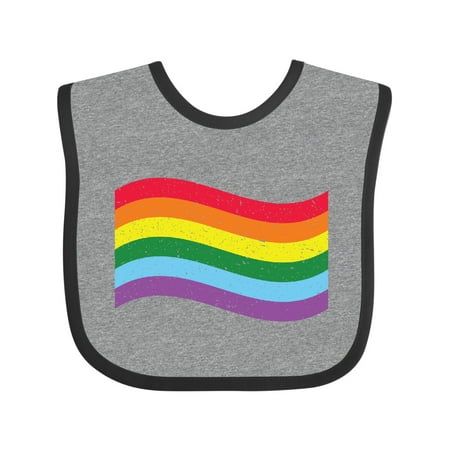 

Inktastic Pride Flag in Grunge Gift Baby Boy or Baby Girl Bib