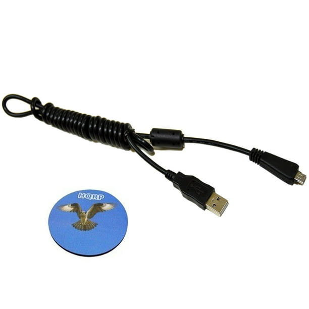 Hqrp Usb Data Cable Cord For Sony Cyber Shot Dsc Wx30 Dsc Wx10 Dsc Wx9 Dsc Wx7 Dsc Wx5 Digital Camera Hqrp Coaster Walmart Com Walmart Com