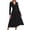 D392/Black, variant on Afdoent Women's Dresses Long Sleeve Dress Style Summer Autumn Elegant Beach Dresses Long V Casual Dress Travel Outfits