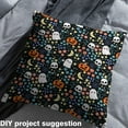 thumbnail image 2 of Castle Fairy Kids Halloween Ghost Fabric by the Yard 2 Yards,Chic Flower Room Decor Fabric by the Yard,Pumpkin Skull Sewing Fabric,Microfiber Bedroom Decor, 2 of 6