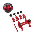 thumbnail image 4 of Cerraduras De Árbol De Levas Herramienta De Bloqueo De Leva De Coche Rojo Conjunto De Abrazadera De Leva Portátil Fijador De Árbol De Levas Kit De Bloqueo De Engranajes Para Motores De Cuatro 5 Uds Yuarrent VI005090-00, 4 of 6