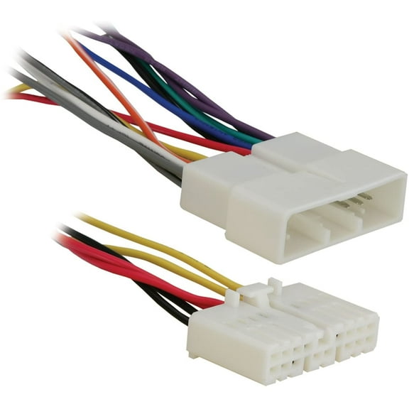 Absolute USA AH1720T Wiring Harness for 1996-1998 Honda Civic Vehicles with Keyless Entry Retainment