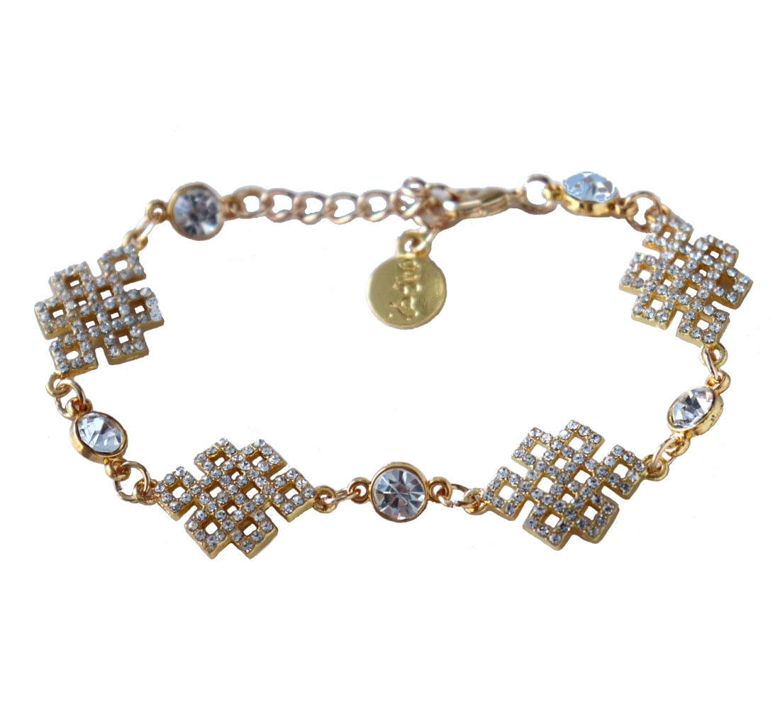 Feng shui bracelet gold Clearance