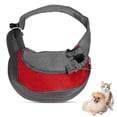 thumbnail image 2 of Transportín tipo bandolera para perros, de malla transpirable, ideal para viajar con tu mascota y con las manos libres., 2 of 5