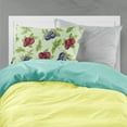 thumbnail image 2 of Carolines Treasures BB5208PILLOWCASE Berries in Green Fabric Standard Pillowcase Standard multicolor, 2 of 2