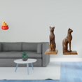 thumbnail image 2 of Figura De Gato Con Forma De Cuenco Del Tesoro Para Festival, Adorno Para Año Nuevo, Dormitorio, Oficina, Regalo De Inauguración De La Casa, Sujetalibros Egipcio, Arte Decorativo, Estatua, 2 of 8