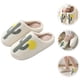 thumbnail image 5 of 1 par de pantuflas cálidas para mujer, pantuflas de felpa, pantuflas de señora, pantuflas peludas y esponjosas, 5 of 7