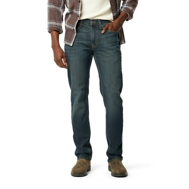 Levi Strauss Signature Men's and Big and Tall Straight Fit Jeans