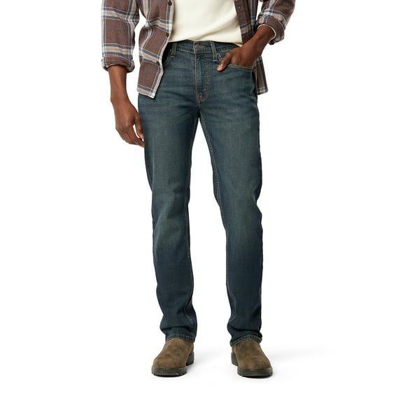 Levi Strauss Signature Men's Straight Fit Jeans
