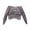 Gray, variant on Unique Furry Hat Hip Hop Baseball Caps Highlight for Trendsetting 2000s Warm Baseball Caps Sports Hat Photo Props