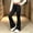 Black, variant on Girl's Flare Leggings High Waisted Stretchy Bell Bottoms for School Daily Wear Kids Dance Yoga Pants(Blue,5-6 Years)