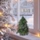 thumbnail image 3 of Adornos navideños, adornos navideños, regalos navideños, mini árbol de Navidad, árbol de Navidad de plástico, 3 of 5