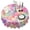 Colorful Tie Dye, variant on Colorful Tie Dye Pattern Round Tablecloth 60"x60",Wrinkle Wipeable Table Cloth for Kitchen Dining Room Picnic Patio Party