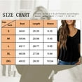 thumbnail image 3 of SHIBEVER Womens Tops Short Sleeve Summer Top V Neck T Shirts for Women Basic Loose Tees Shirts for Woman Casual Summer Clothes Black S, 3 of 7