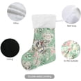 thumbnail image 3 of Coolnut Wildflower Christmas Stocking Personalized Large Candy Stocking, Xmas Stockings Decoration Hanging Gift for Family Holiday Party Ornaments Decor Fireplace, 3 of 7