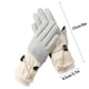 thumbnail image 3 of Guantes de invierno cálidos y resistentes al viento, de felpa gruesa, con dedos completos, para pantalla táctil, para ciclismo al aire libre, con cremallera, talla única, unisex., 3 of 4