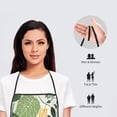 thumbnail image 2 of Bingfone Hawaiian Style for Tie-up Apron, Unisex Waterproof and Stain-Resistant Bib Apron for Kitchen Garden Painting, 2 of 7