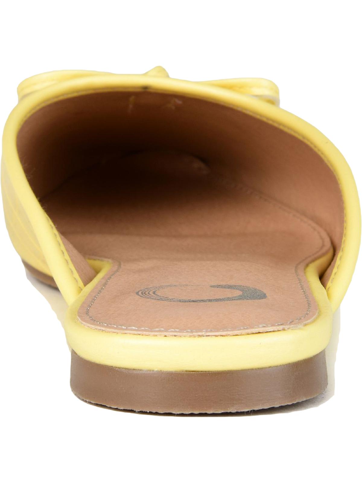 Journee Collection Womens Tammala Slip On Square Toe Mules Flats