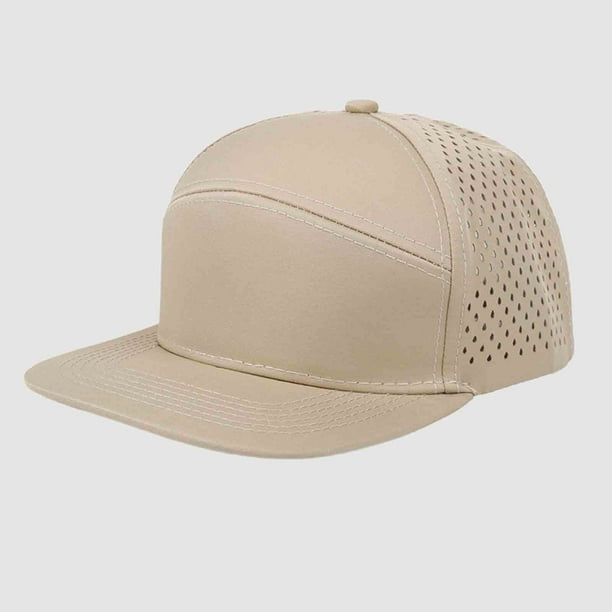 Sombreros unisex para hombre y mujer, ajustables, a juego, con protección solar, para senderismo, pesca, acampada, gorra de béisbol, de poliéster.