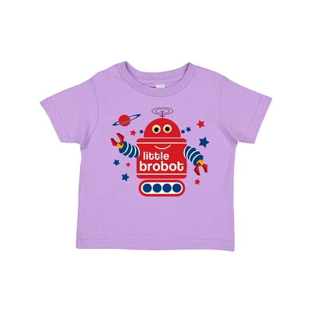 

Inktastic Robot Little Brother Gift Toddler Boy Girl T-Shirt