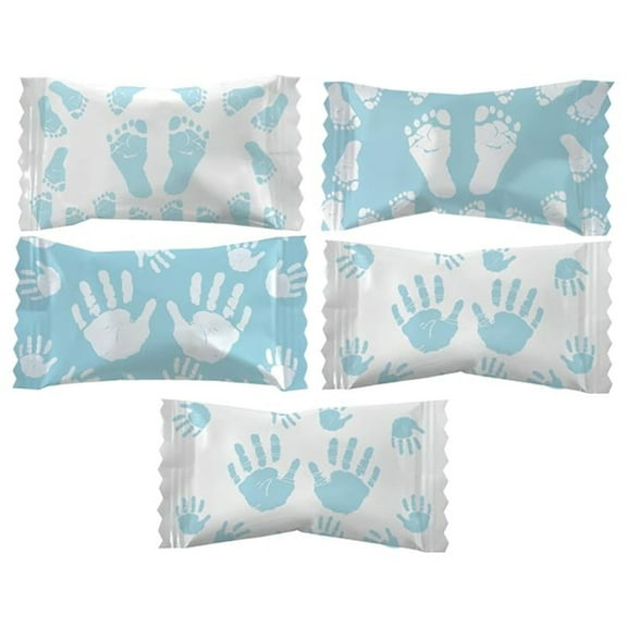 Baby Prints Boy Blue Butter Mints (50 pieces)