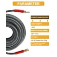 thumbnail image 4 of Manguera para hidrolavadora OCPTY 3/8" x 30 m, 6000 psi, anti-marca, 4 of 9